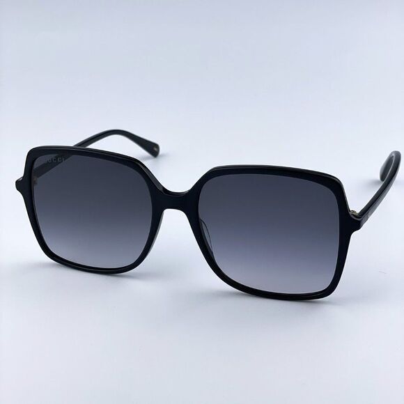 NEW GUCCI GG0544S BLACK/GRADIENT GREY 001 57/18/140  Women Sunglasses main image 14